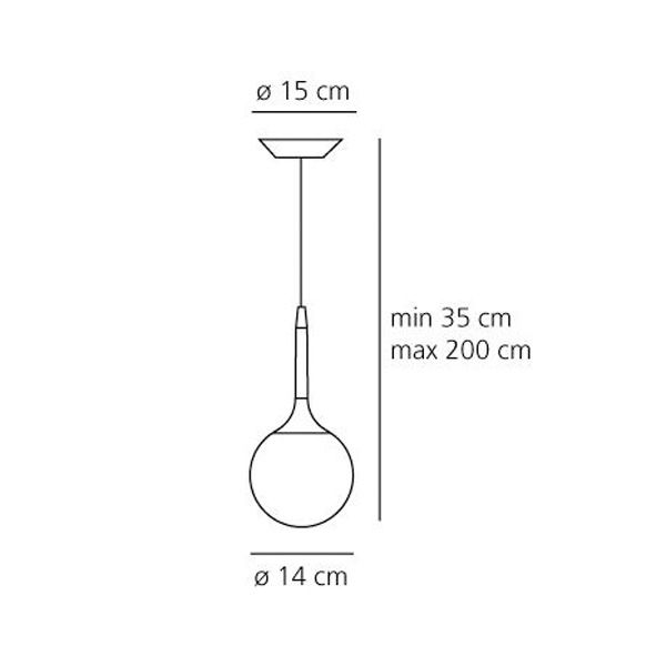 Artemide Castore Sospensione Artemide Castore Sospensione