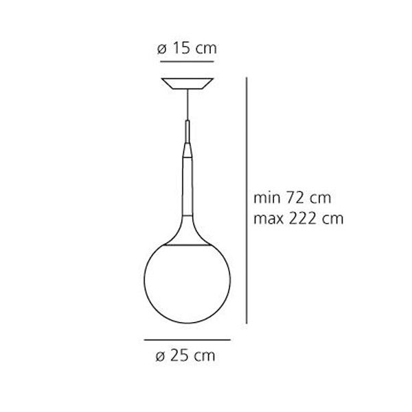 Artemide Castore Sospensione Artemide Castore Sospensione