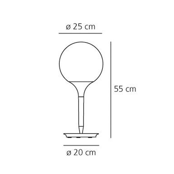 Artemide Castore 25 Tavolo Artemide Castore 25 Tavolo