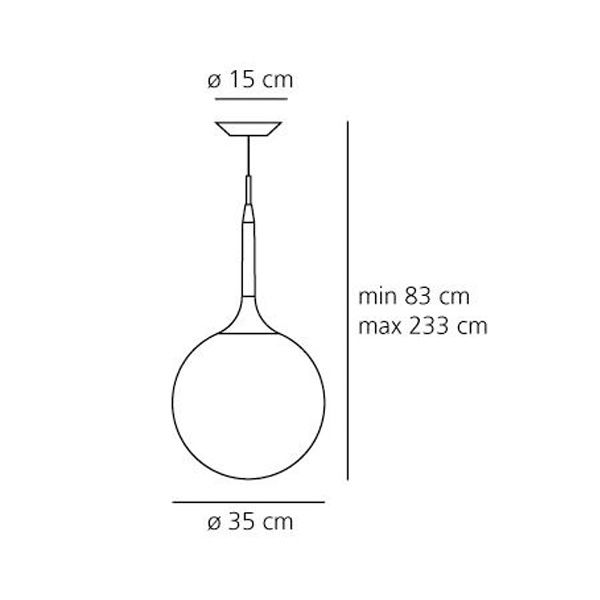 Artemide Castore Sospensione Artemide Castore Sospensione