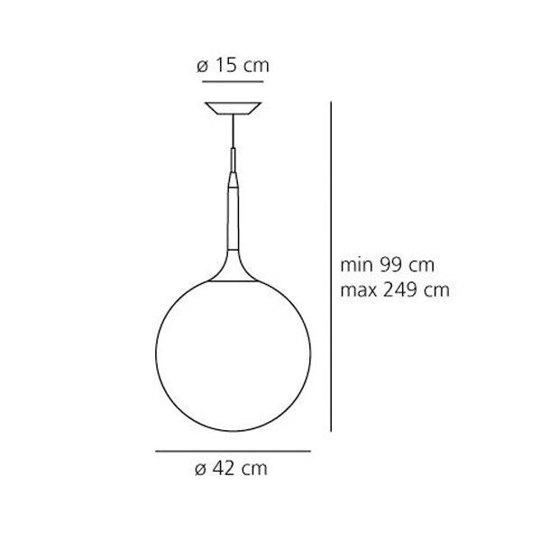 Artemide Castore Sospensione Artemide Castore Sospensione