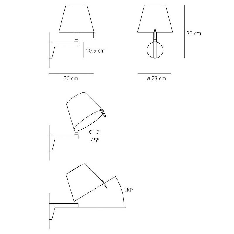 Artemide Melampo Parete