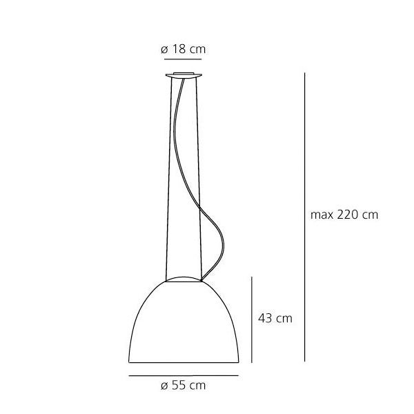 Artemide Nur Gloss Sospensione