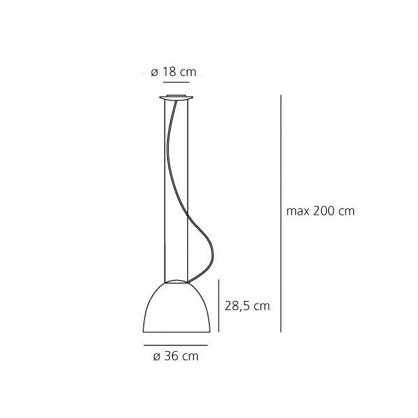 Artemide Nur Gloss Mini Sospensione