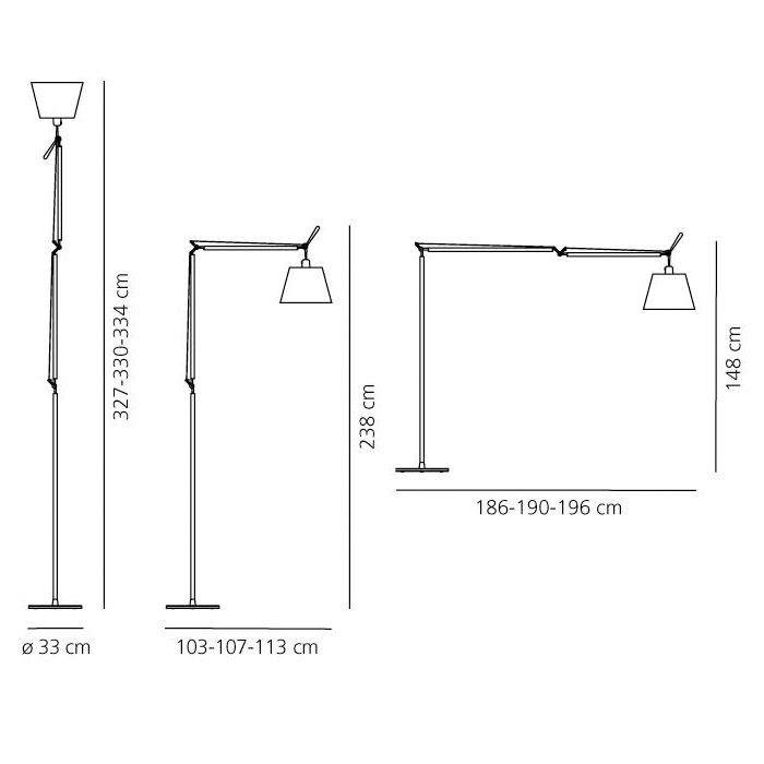 Artemide Tolomeo Mega Terra