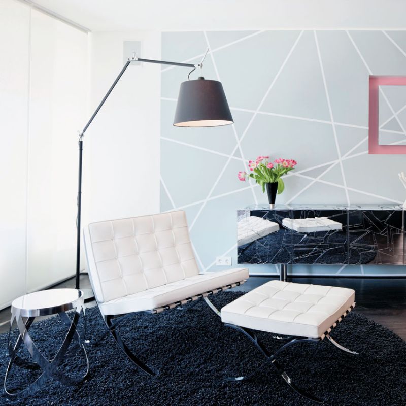 Artemide Tolomeo Mega Terra schwarz