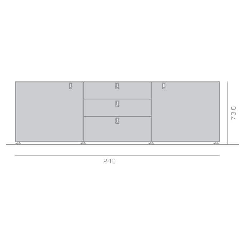 Sideboard behr Menos W 5362 Größe