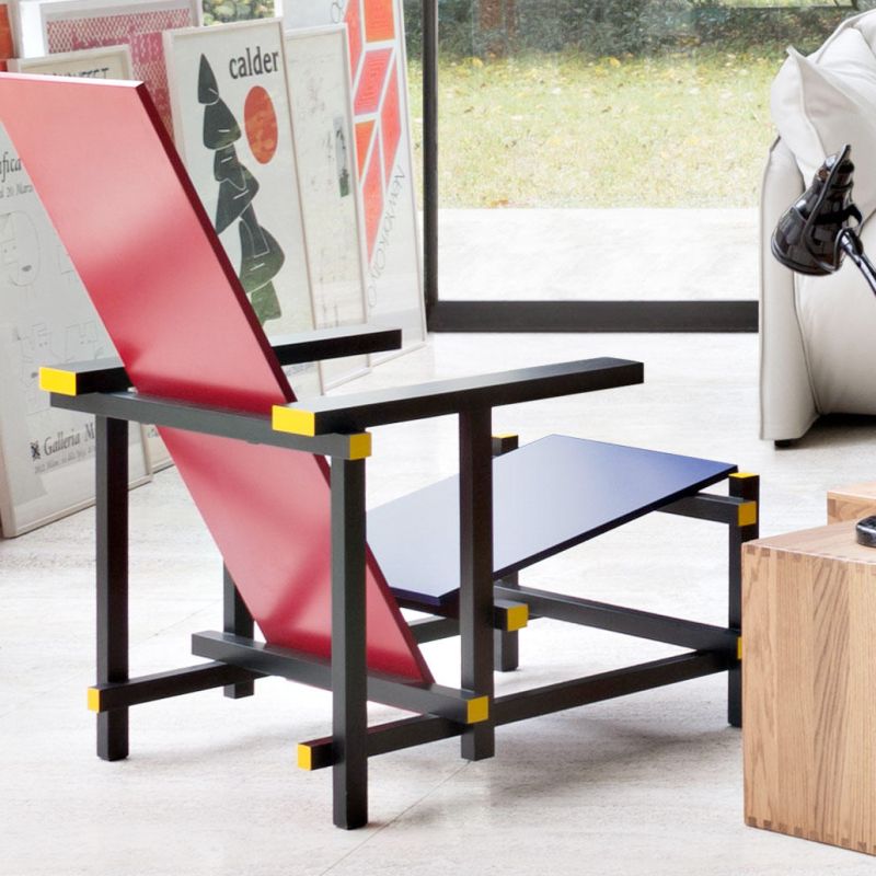 Cassina Red And Blue Cassina Red And Blue