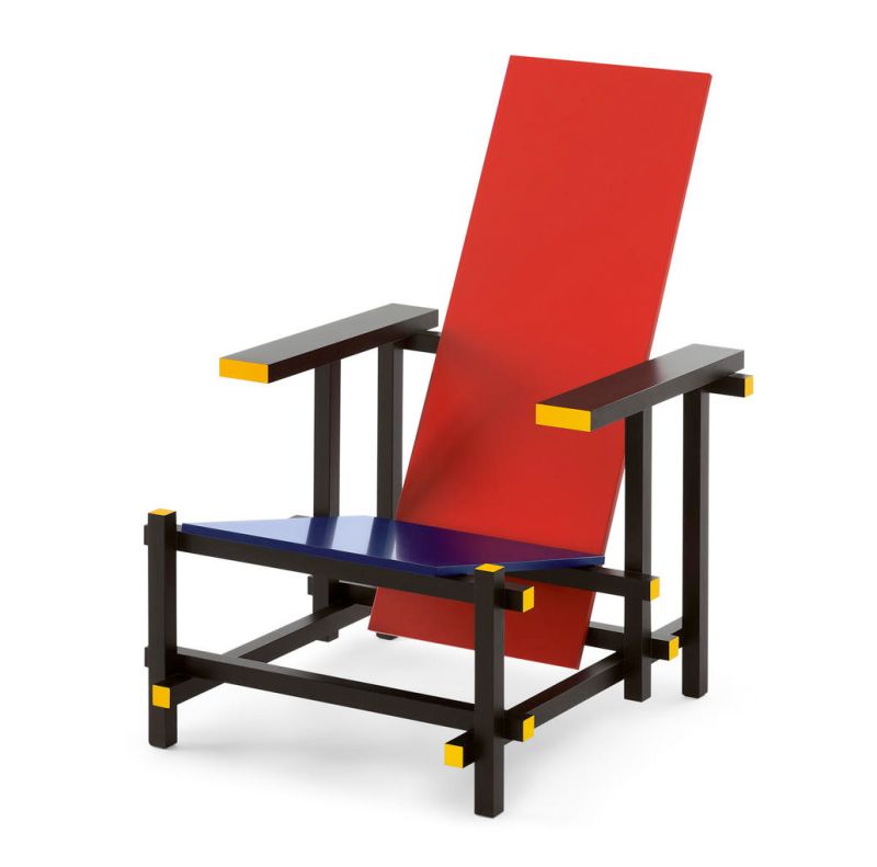 Cassina Red And Blue Cassina Red And Blue