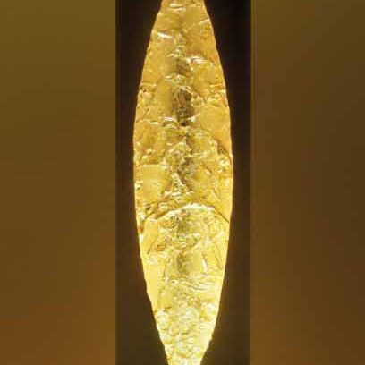 Catellani & Smith Colonna mit Goldfolie Nahaufnahme