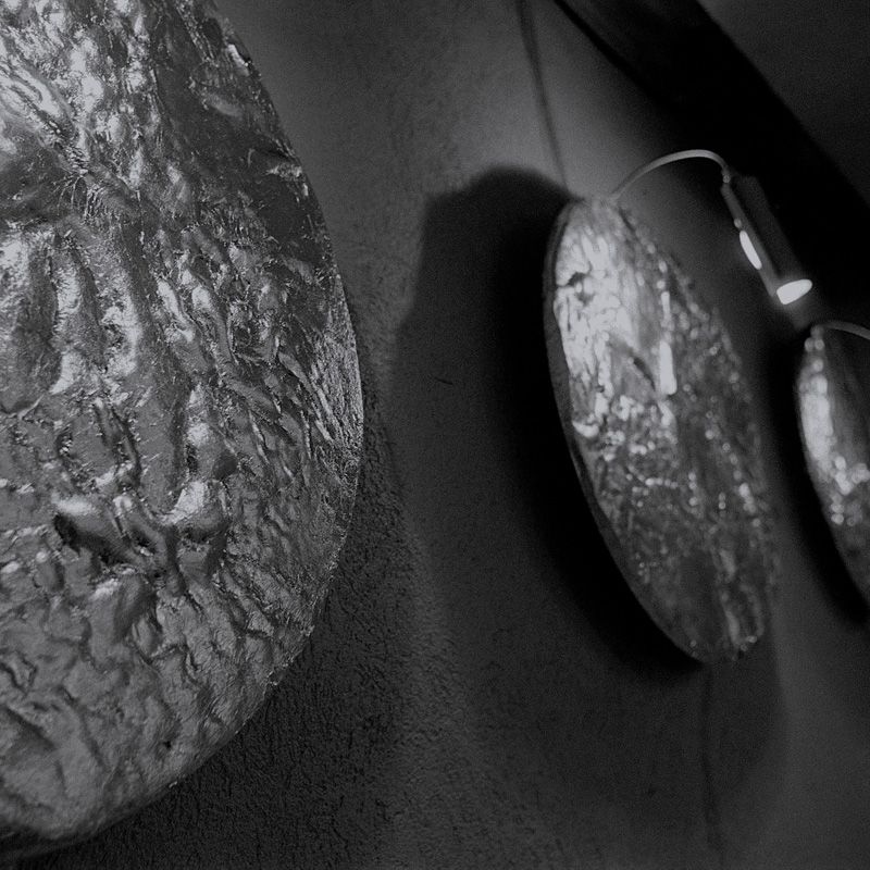 Lampen Stchu Moon 06 Silber von Catellani & Smith