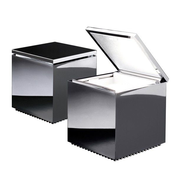 Cini&Nils Cuboluce Lampe verchromt