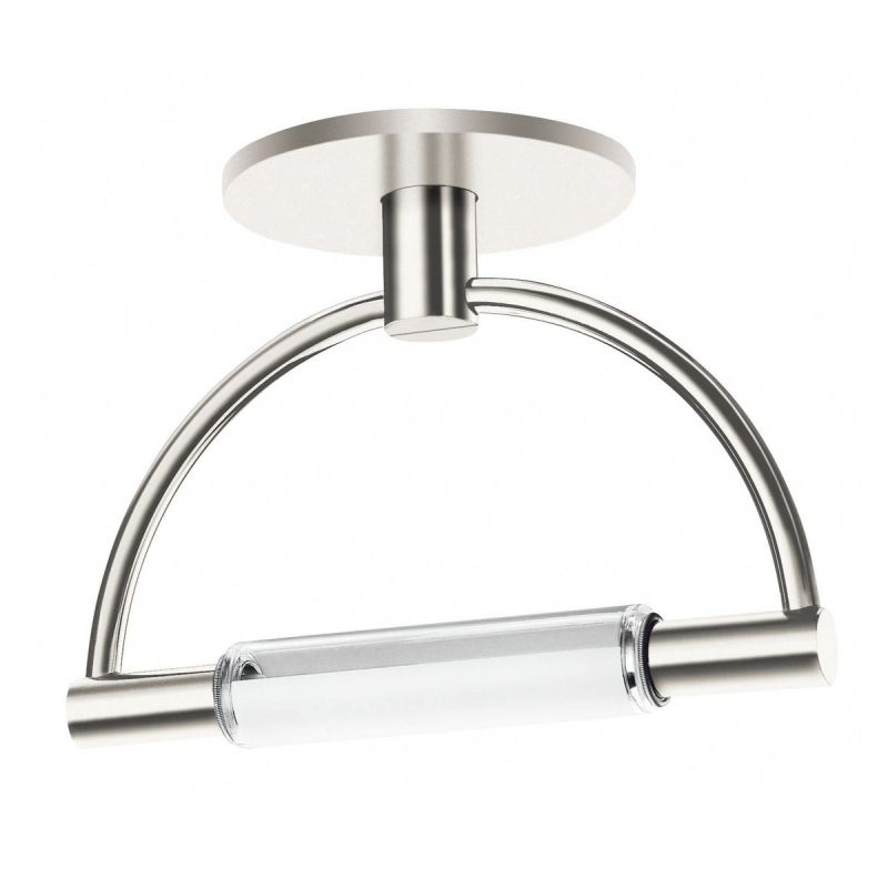 Cini&Nils Gradi Mini Soffitto nickel-satiniert / opalescente Cini&Nils Gradi Mini Soffitto nickel-satiniert / opalescente