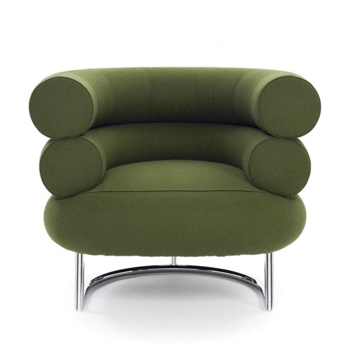 ClassiCon Bibendum Sessel in Stoff grün