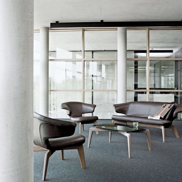 Lounge Chair Sessel Munich und Munich Couch von ClassiCon