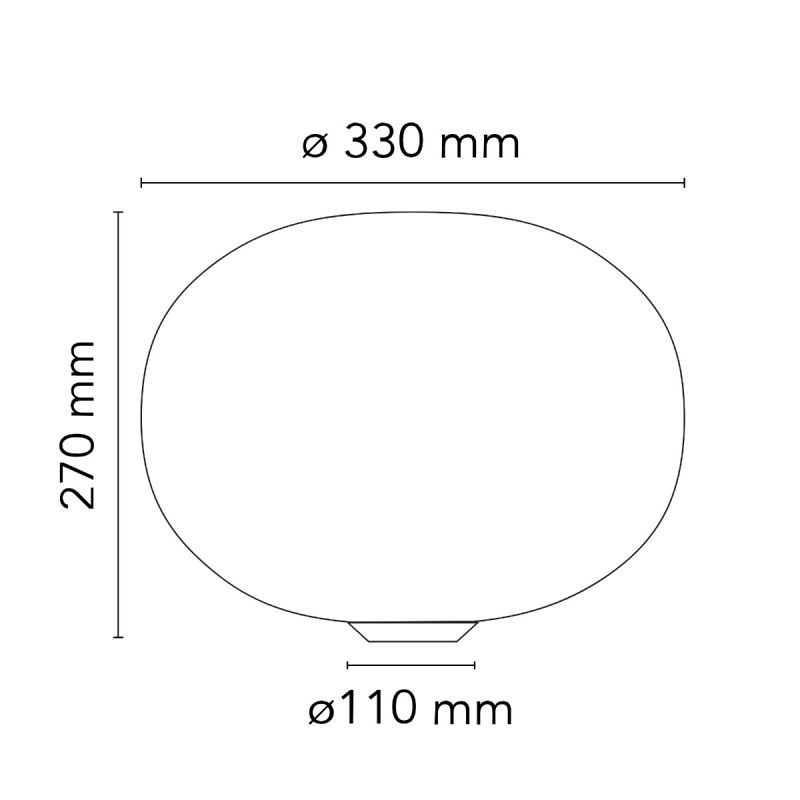 Glo-Ball Basic 1 Tischleuchte Glo-Ball Basic 1 Tischleuchte