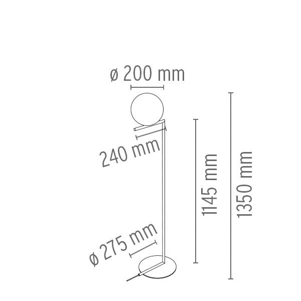Flos IC Lights F1 Stehleuchte Flos IC Lights F1 Stehleuchte