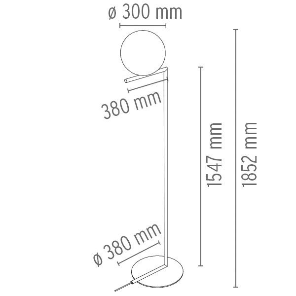 Flos IC Lights F2 Stehleuchte Flos IC Lights F2 Stehleuchte