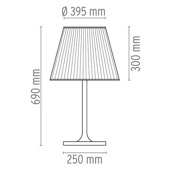 Flos KTribe T2 Größe