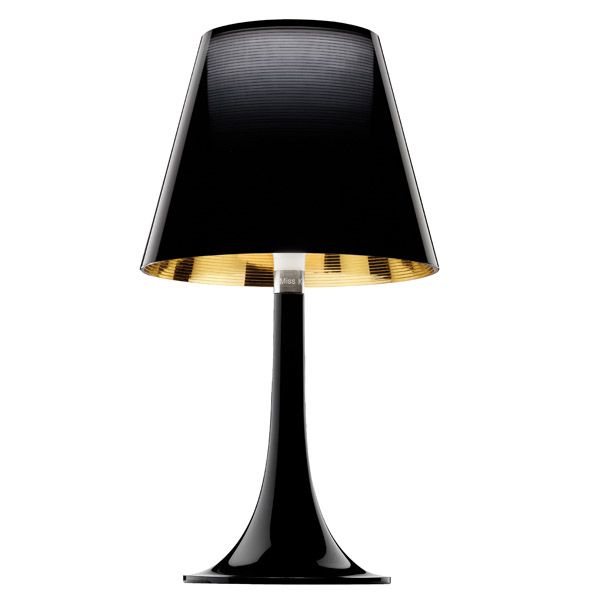 Tischlampe Miss K in Schwarz von Flos aus Italien