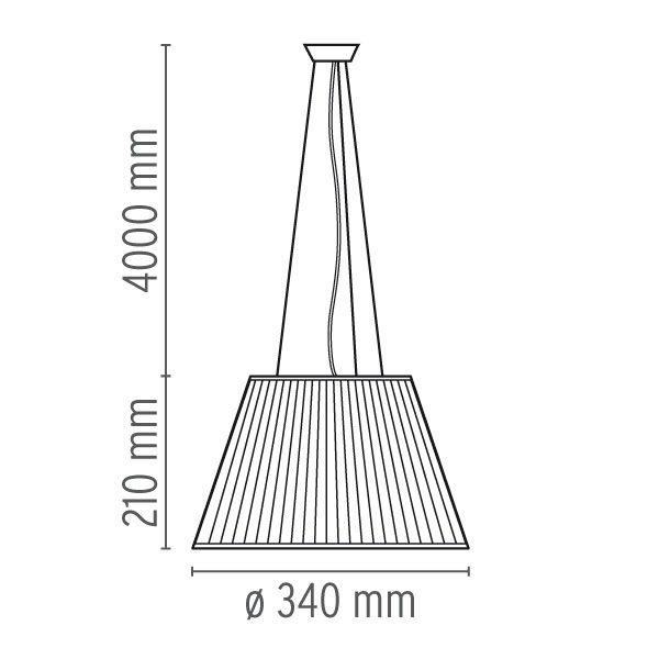 Flos Romeo Moon S1 Pendelleuchte Größe Flos Romeo Moon S1 Pendelleuchte Größe