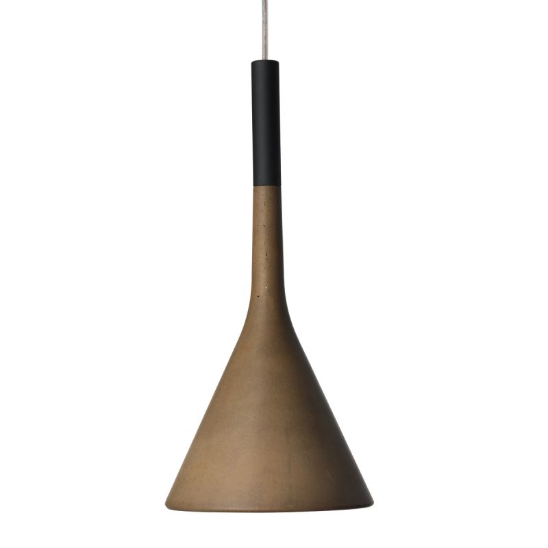Pendelleuchte Aplomb Sospensione in braun von Foscarini