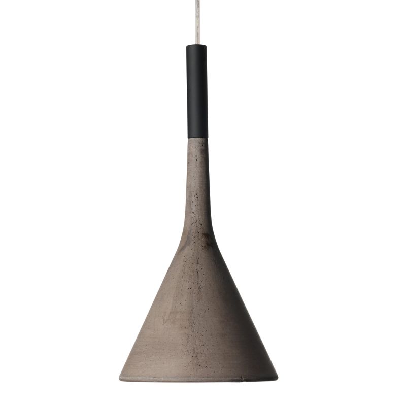 Pendelleuchte Aplomb Sospensione in grau von Foscarini