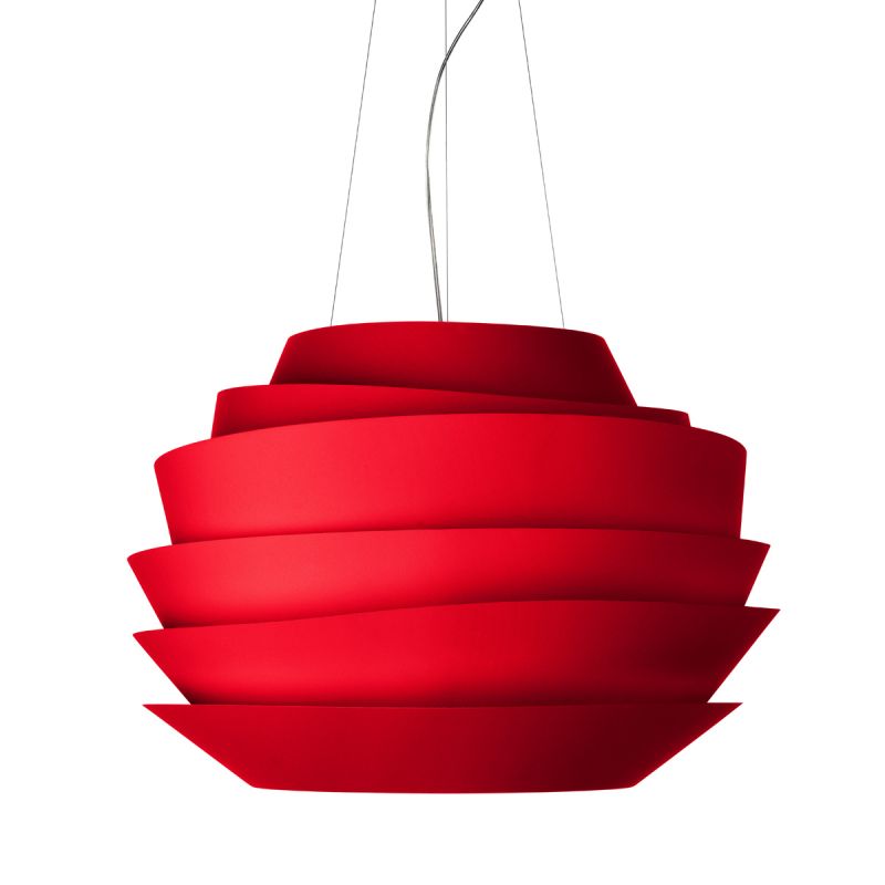 Foscarini Le Soleil Sospensione Pendelleuchte rot