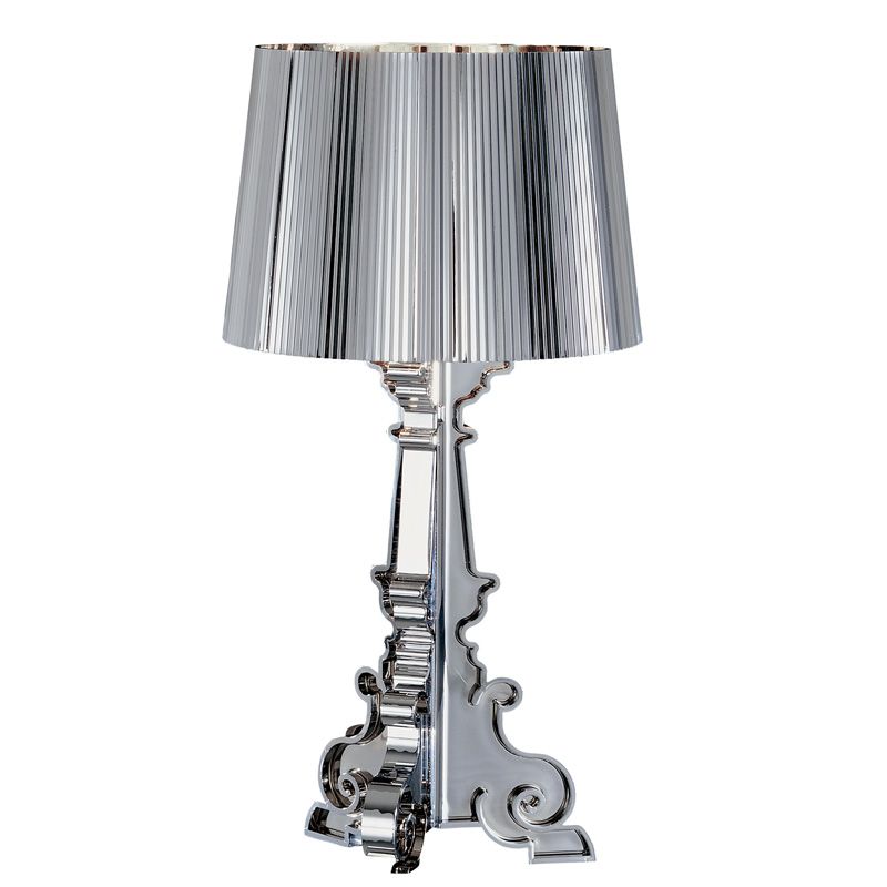 Barock Tischleuchte Bourgie verchromt von Kartell Barock Tischleuchte Bourgie verchromt von Kartell