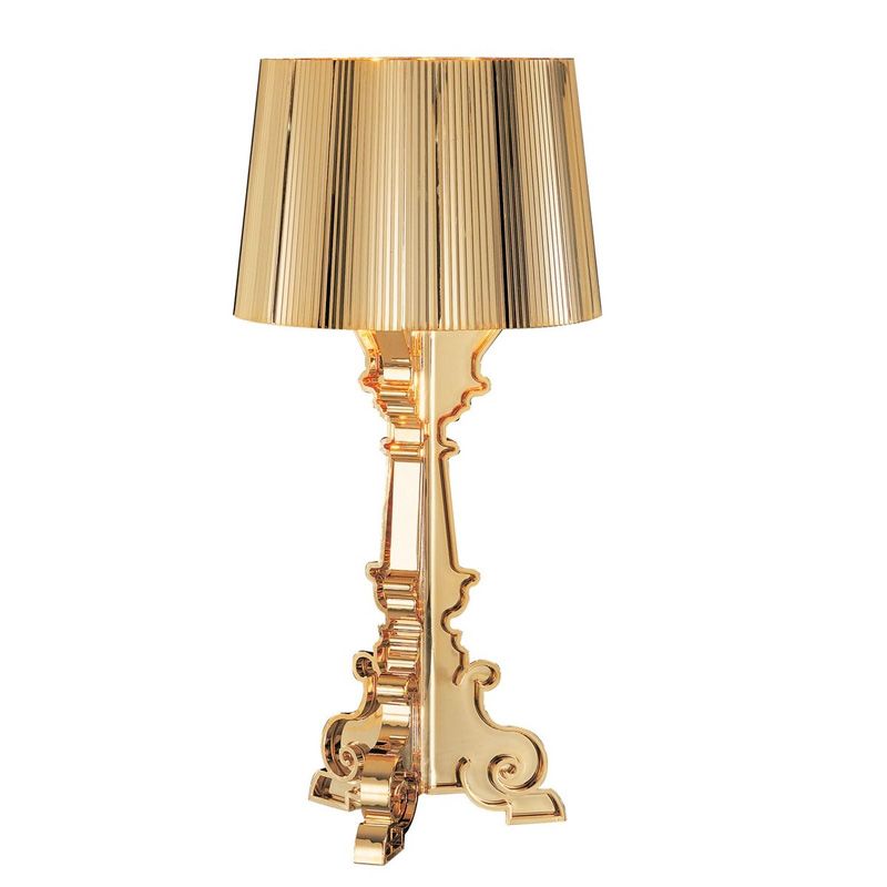 Barock Tischleuchte Bourgie von Kartell in gold Barock Tischleuchte Bourgie von Kartell in gold