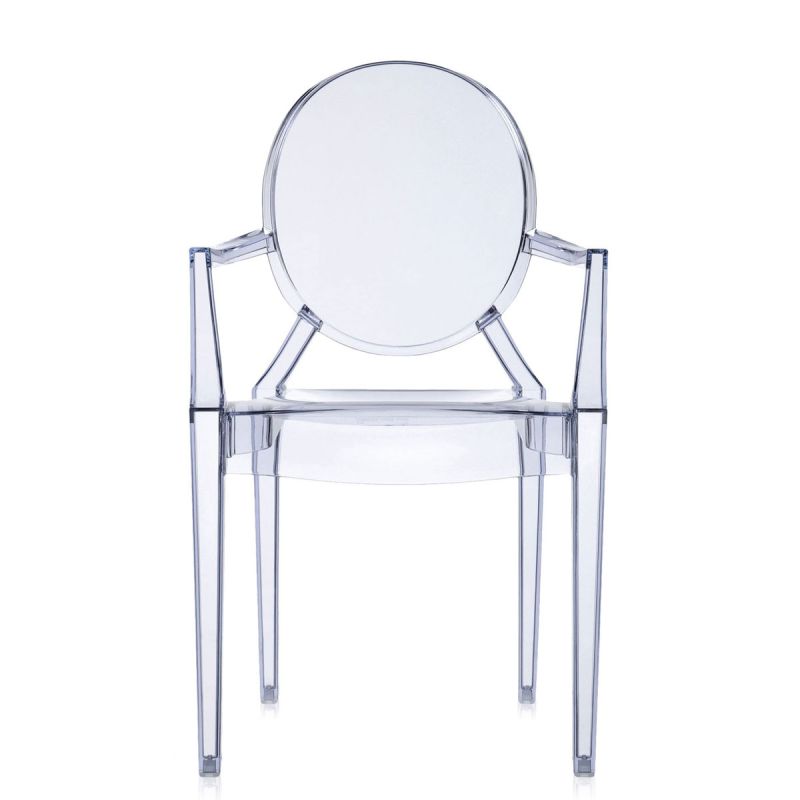 Kartell Louis Ghost Armlehnstuhl blau