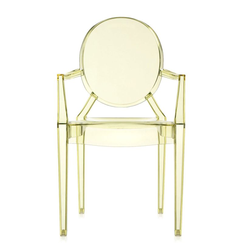 Kartell Louis Ghost Armlehnstuhl gelb