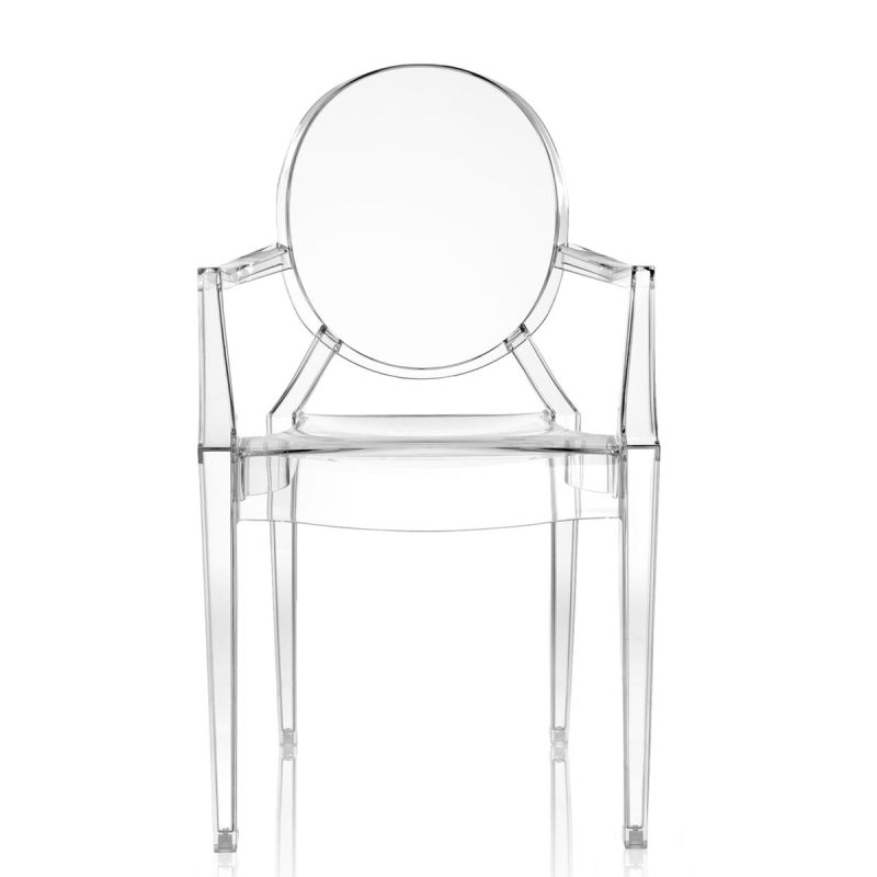 Kartell Louis Ghost Armlehnstuhl glasklar