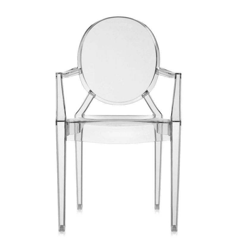 Kartell Louis Ghost Armlehnstuhl helles furne