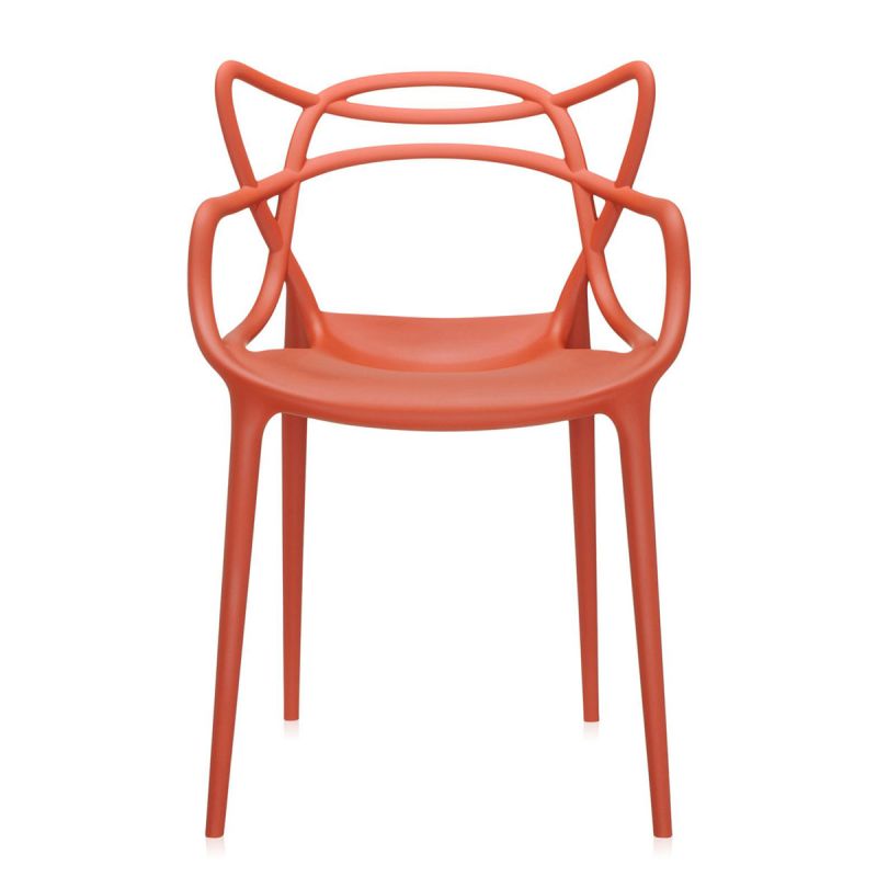 Kartell Masters Stuhl in rostbraun