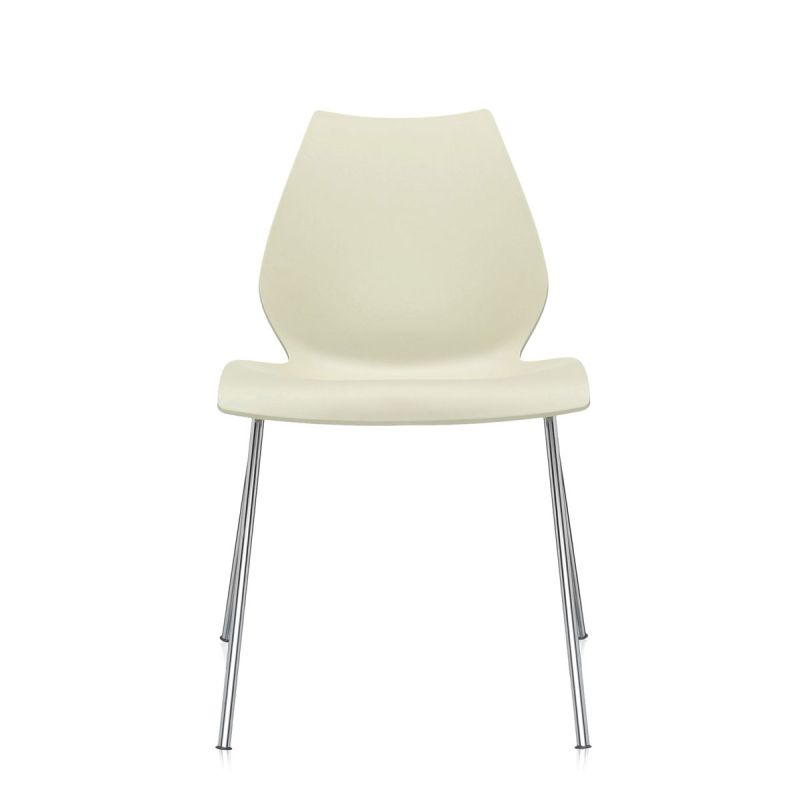 Kartell Maui Stuhl milchweiß