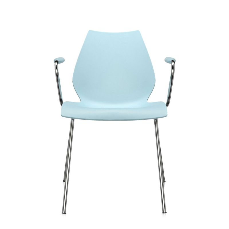 Kartell Maui Armlehnstuhl hellblau