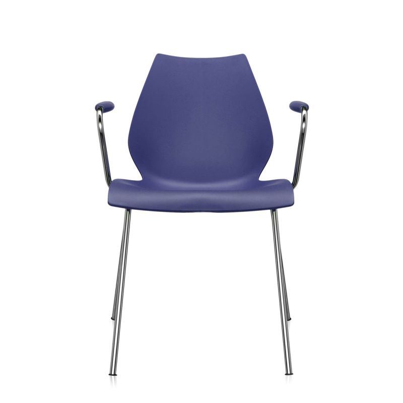Kartell Maui Armlehnstuhl marineblau