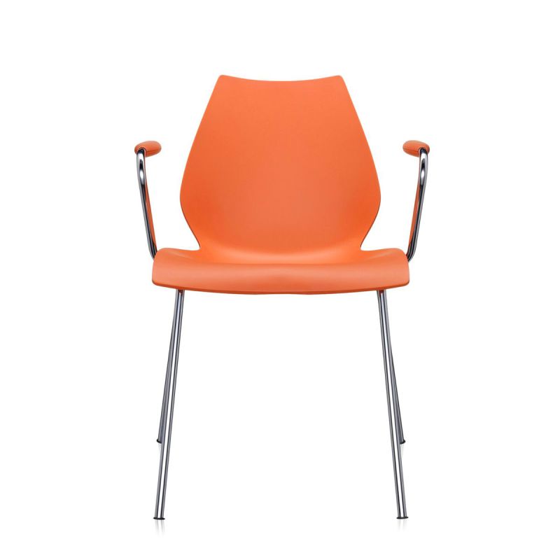 Kartell Maui Armlehnstuhl orange