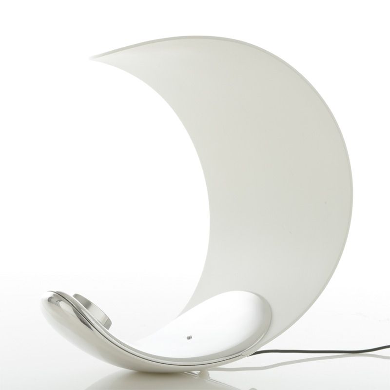 Luceplan Curl Tischleuchte mit LED Leuchtmittel