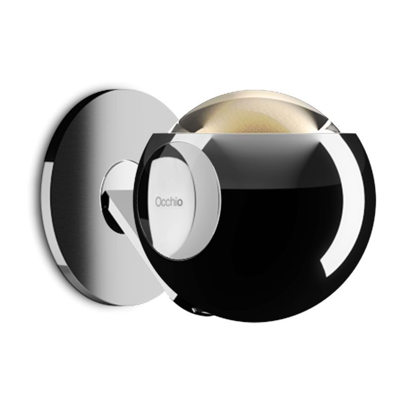 Wandleuchte Occhio io 3d pico up chrom shine in chrom