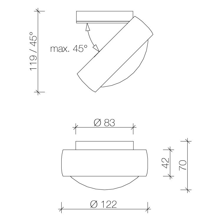 Occhio Piu alto VOLT LED C80