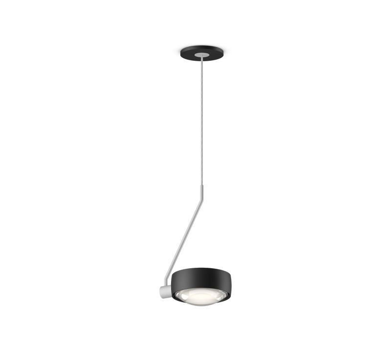 Occhio Sento LED E Filo Singolo schwarz-matt