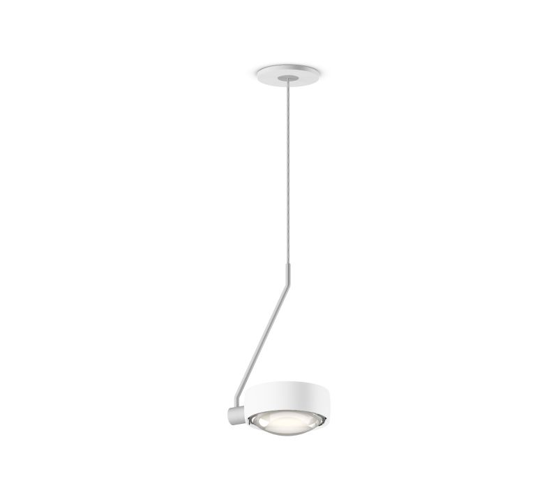 Occhio Sento LED E Filo Singolo weiß-matt