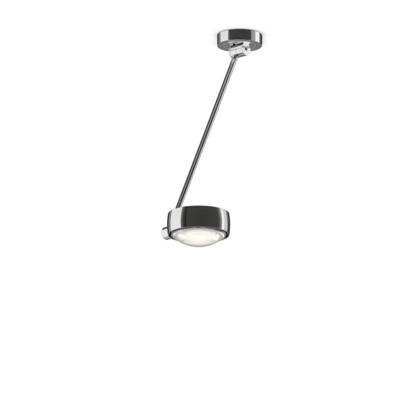Occhio Sento LED E Soffitto Singolo chrom 40 cm