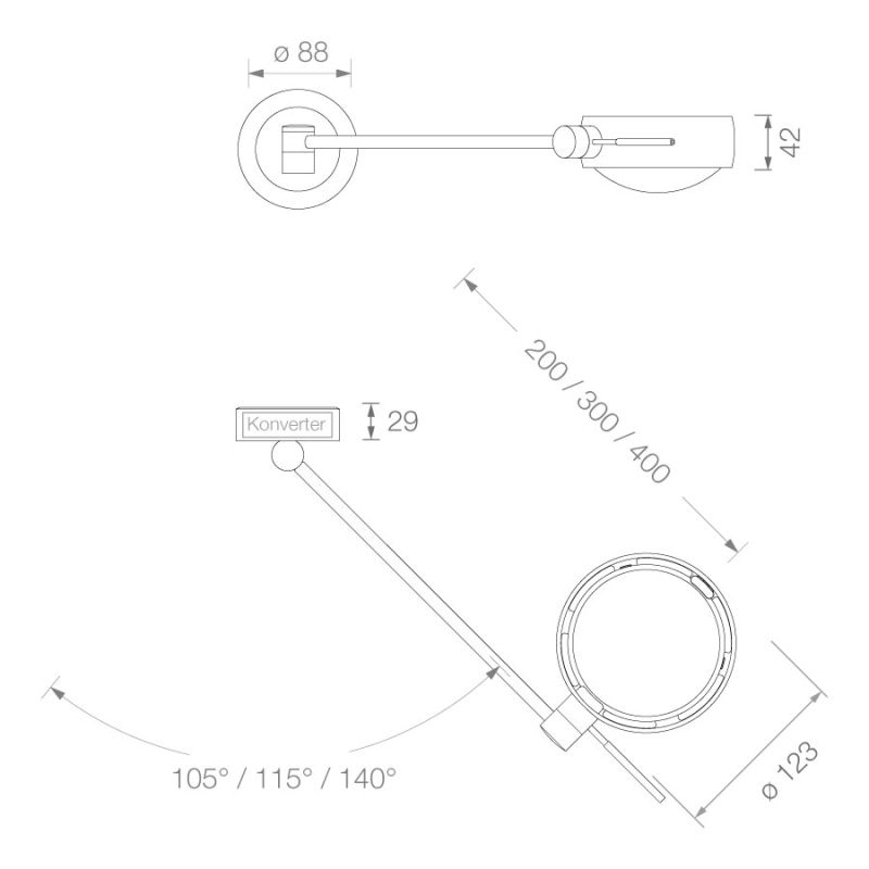 Occhio Sento LED Letto Occhio Sento LED Letto