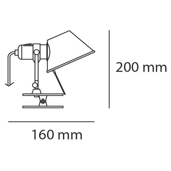 Artemide Tolomeo Micro Pinza Artemide Tolomeo Micro Pinza