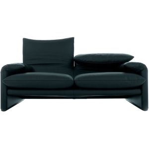 Cassina Maralunga 40 Sofa in Stoff grau