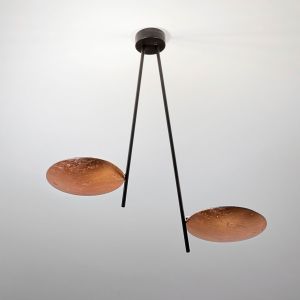 Catellani & Smith Lederam C2 mit Kupfer-Scheiben