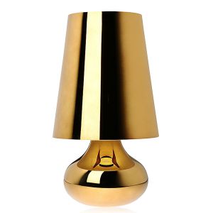 Kartell Cindy Tischleuchte in dunkelgold